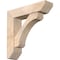 Ekena Millwork Legacy Slat Smooth Bracket w/ Offset Brace, Douglas Fir, 7 1/2"W x 30"D x 30"H BKT0806X30X30LEC06SDF - alternate 1
